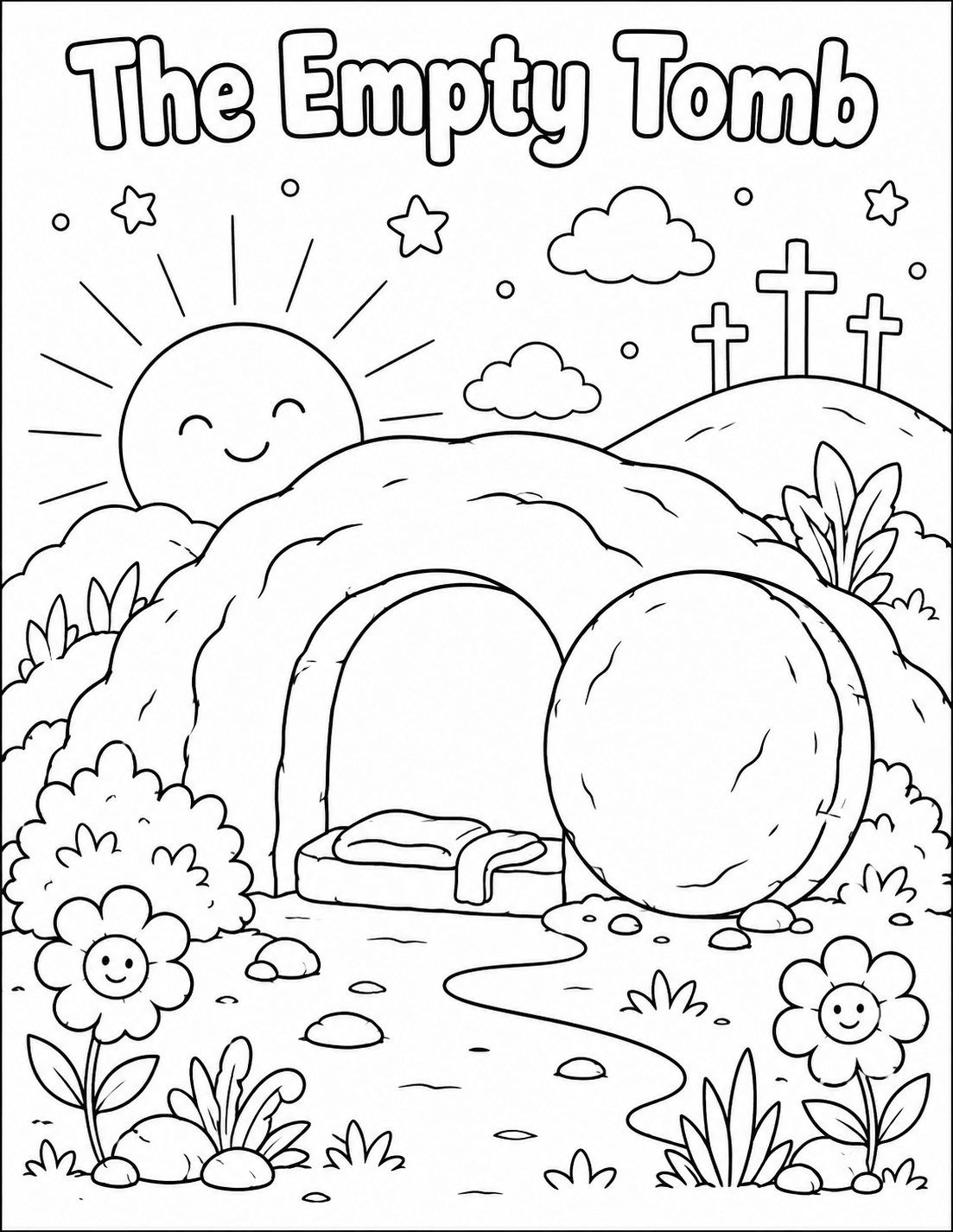 Bible coloring page 1