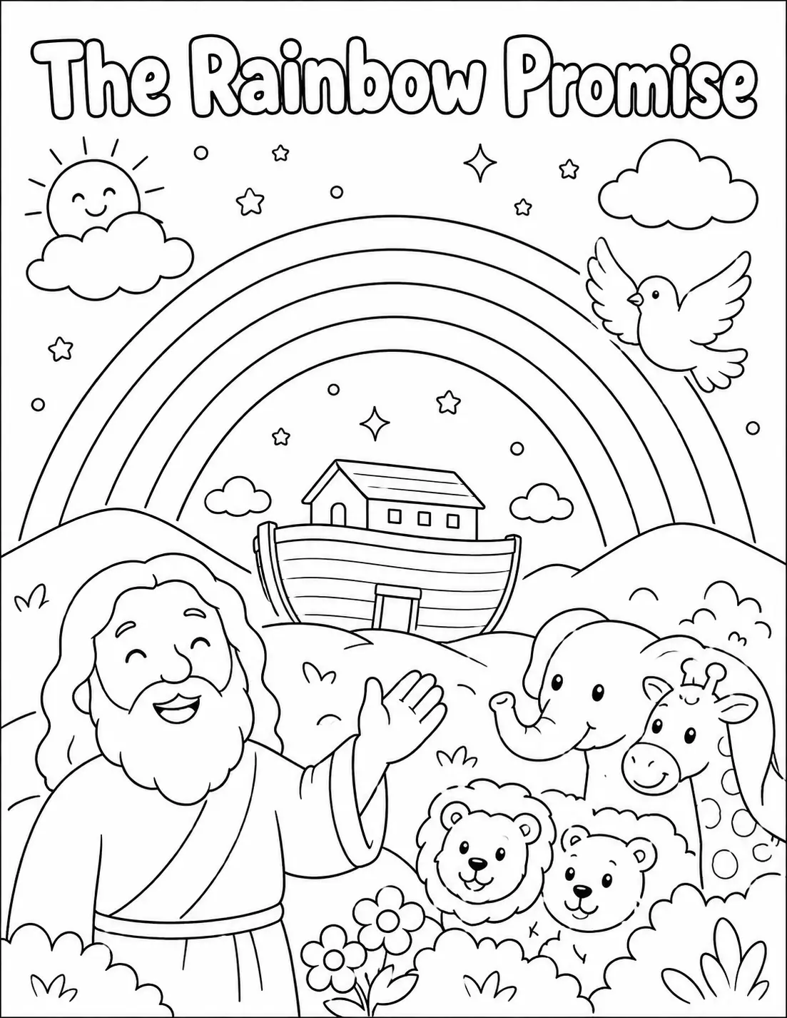 Bible coloring page 3